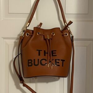 Brown Bucket Bag